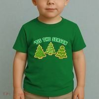 'Tis The Season Cute Funny Christmas Toddler T-Shirt thumb 2