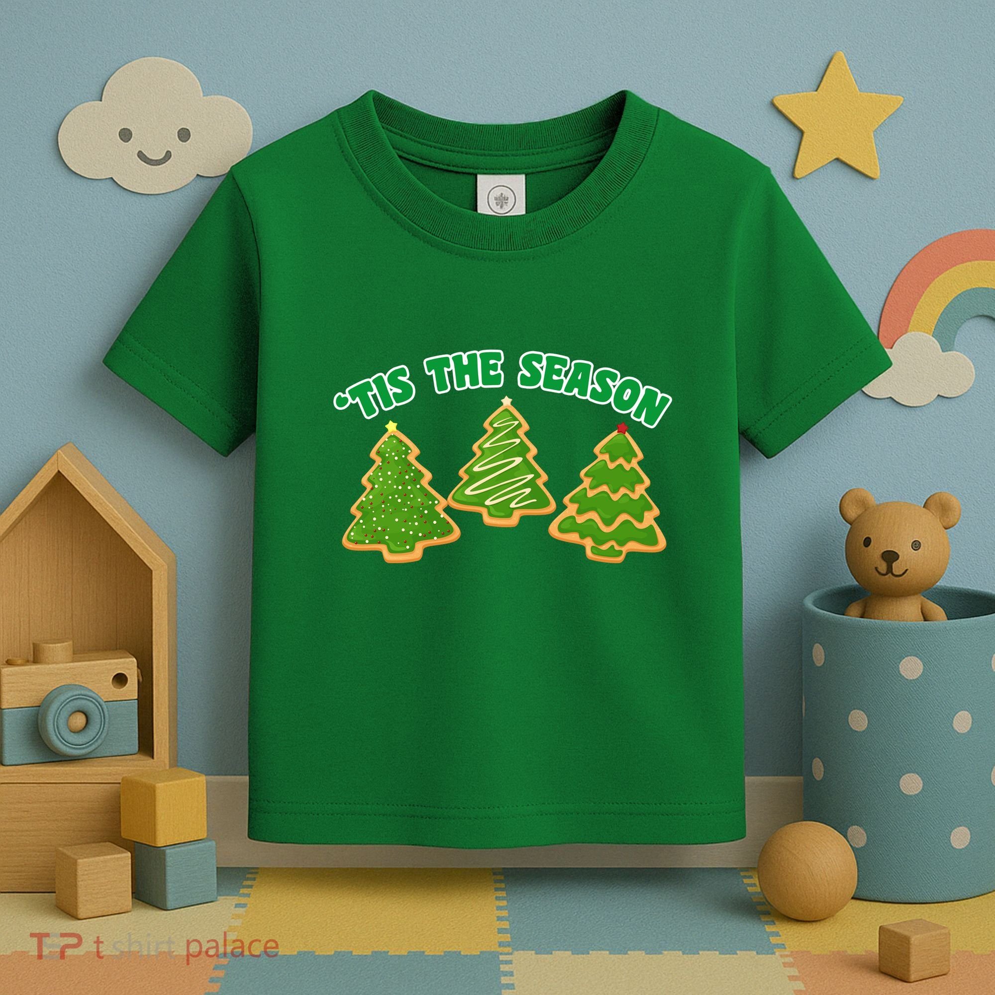 'Tis The Season Cute Funny Christmas Toddler T-Shirt