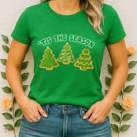 'Tis The Season Cute Funny Christmas Women's T-Shirt thumb 2