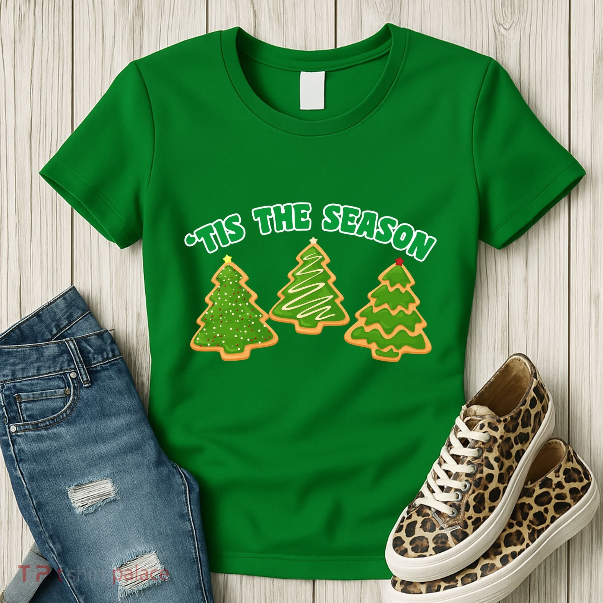 'Tis The Season Cute Funny Christmas Women's T-Shirt