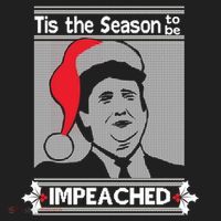 Tis The Season To Be Impeached Ugly Christmas Hat thumb 2