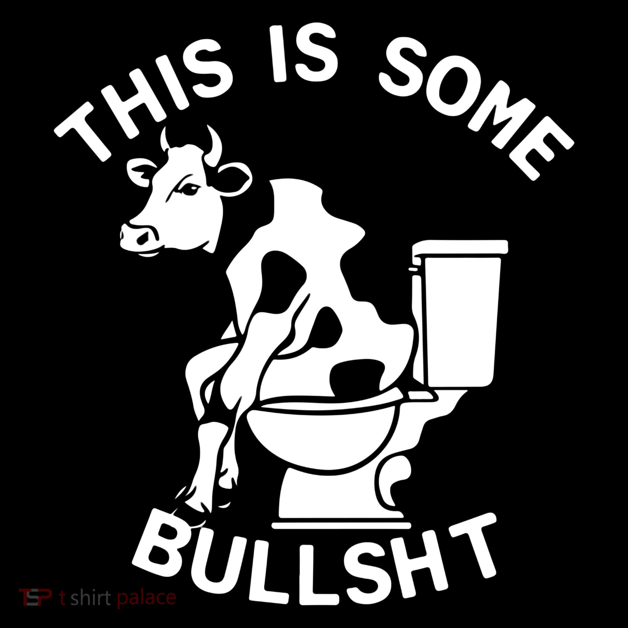 This Is Some Bullshit Sarcastic Bull Funny Long Sleeve Shirt