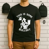 This Is Some Bullshit Sarcastic Bull Funny T-Shirt thumb 6