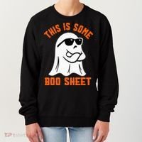 This Is Some Boo Sheet Cool Ghost Funny Halloween Costume Women's Sweatshirt thumb 0