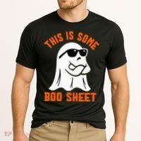 This Is Some Boo Sheet Cool Ghost Funny Halloween Costume Cooling Performance Crew T-Shirt thumb 2