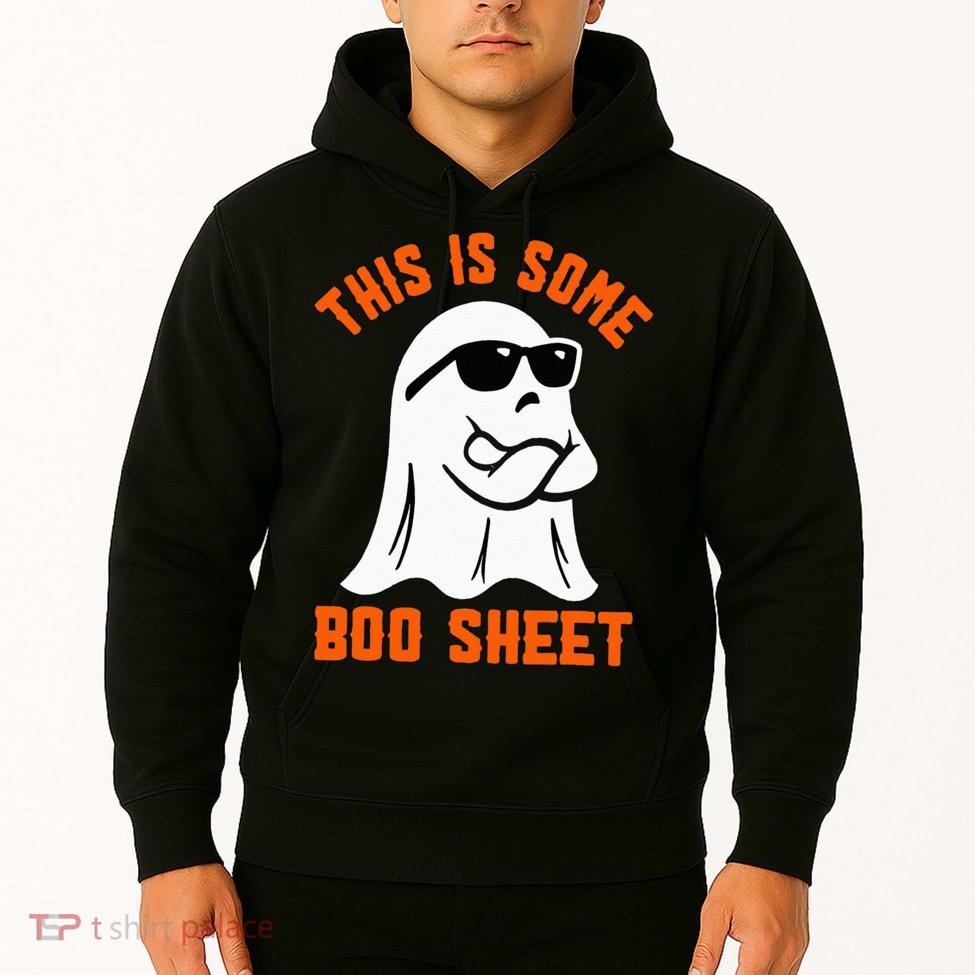 This Is Some Boo Sheet Cool Ghost Funny Halloween Costume Hoodie