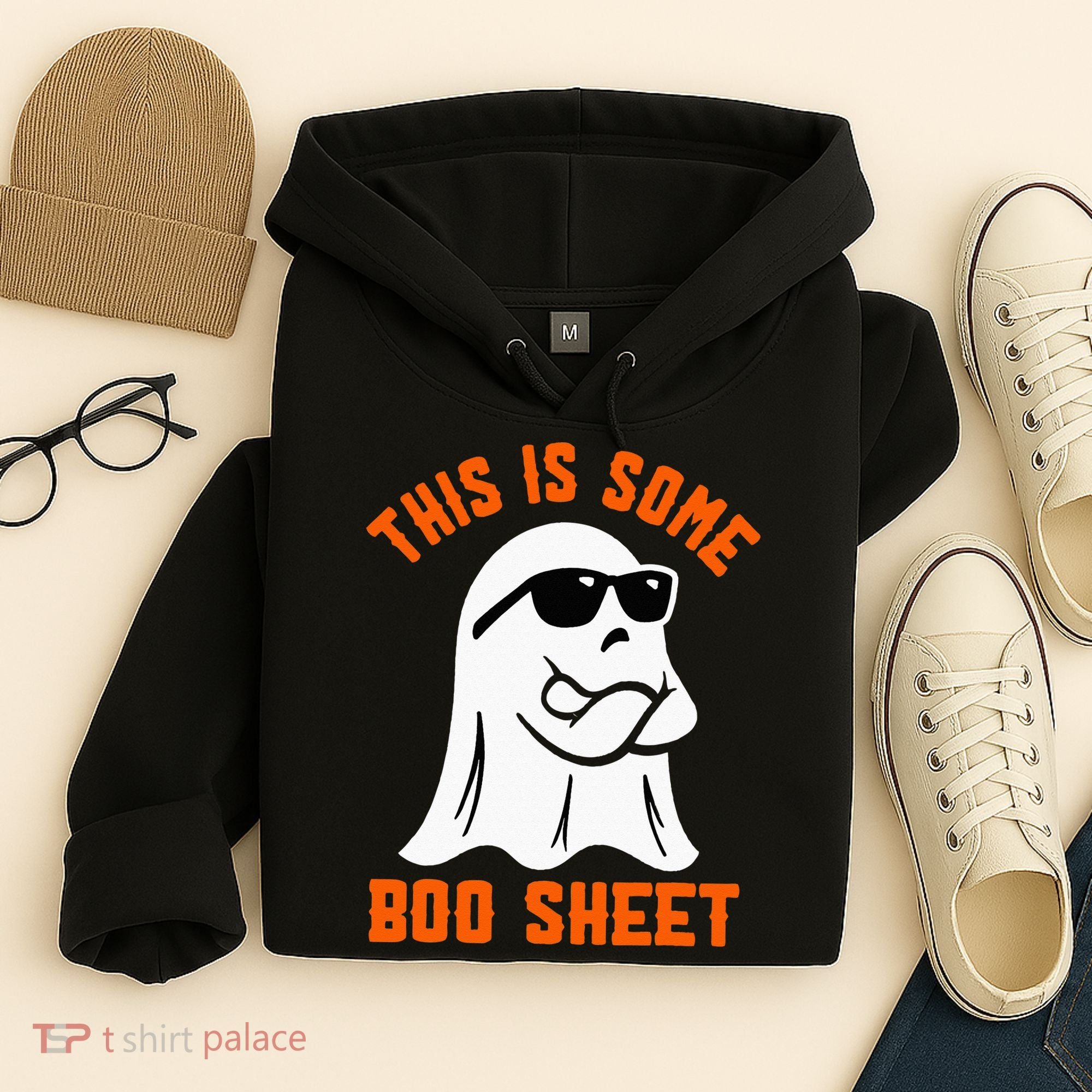 This Is Some Boo Sheet Cool Ghost Funny Halloween Costume Hoodie