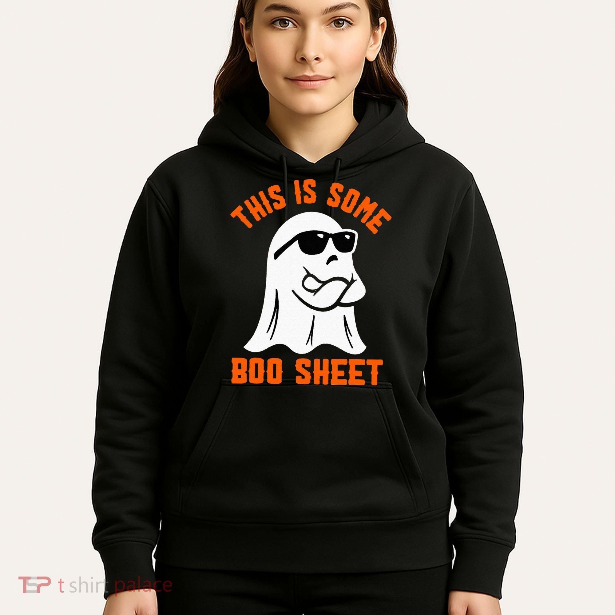 This Is Some Boo Sheet Cool Ghost Funny Halloween Costume Hoodie