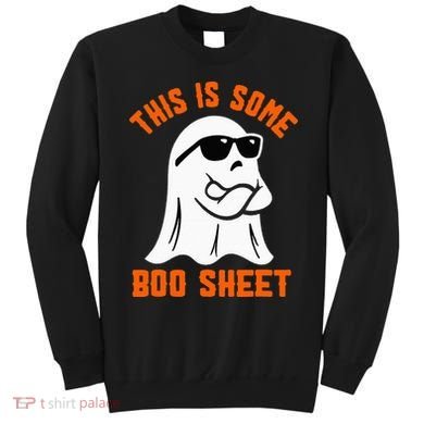 This Is Some Boo Sheet Cool Ghost Funny Halloween Costume Sweatshirt
