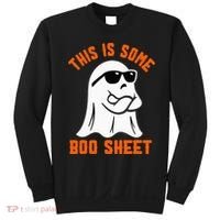 This Is Some Boo Sheet Cool Ghost Funny Halloween Costume Sweatshirt thumb 0