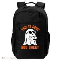 This Is Some Boo Sheet Cool Ghost Funny Halloween Costume Backpack thumb 0