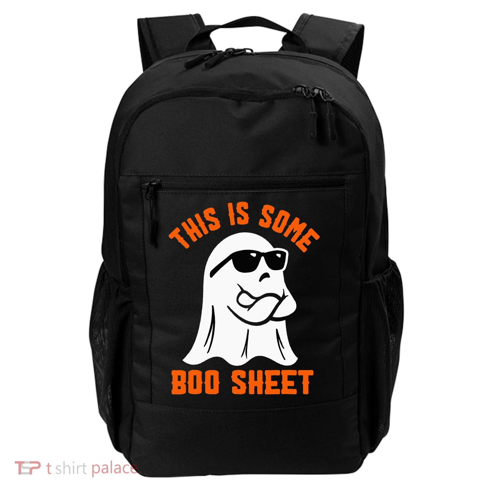 This Is Some Boo Sheet Cool Ghost Funny Halloween Costume Backpack