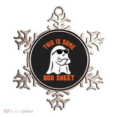 This Is Some Boo Sheet Cool Ghost Funny Halloween Costume Ornament