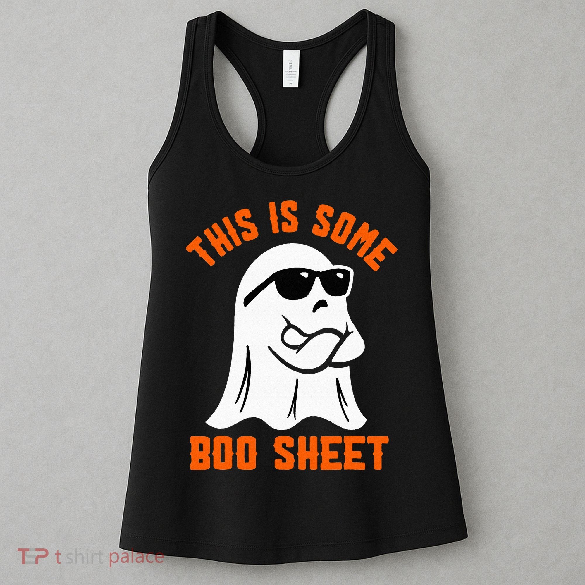 This Is Some Boo Sheet Cool Ghost Funny Halloween Costume Women's Tank Top