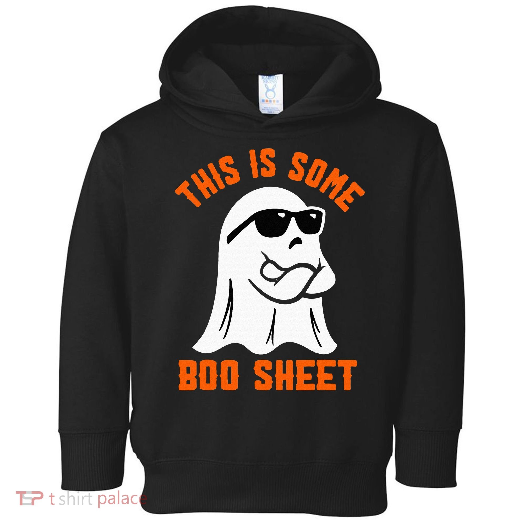 This Is Some Boo Sheet Cool Ghost Funny Halloween Costume Toddler Hoodie