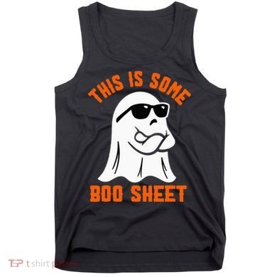 This Is Some Boo Sheet Cool Ghost Funny Halloween Costume Tank Top