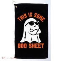 This Is Some Boo Sheet Cool Ghost Funny Halloween Costume Golf Towel thumb 0