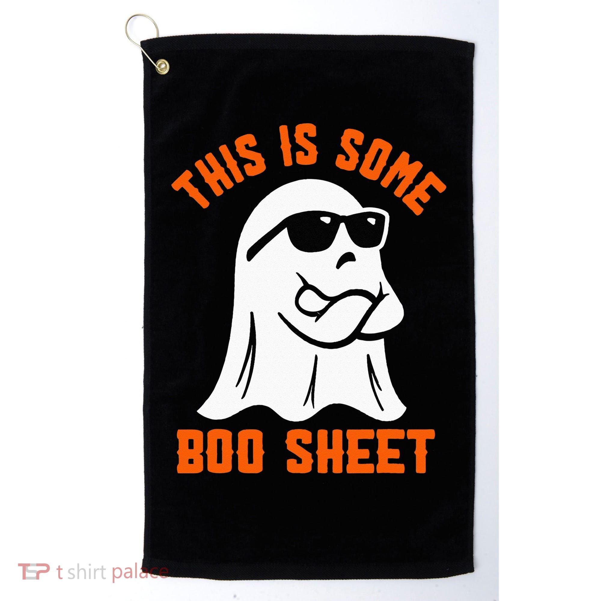 This Is Some Boo Sheet Cool Ghost Funny Halloween Costume Golf Towel