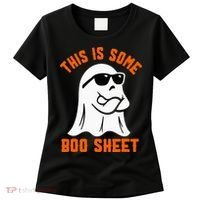 This Is Some Boo Sheet Cool Ghost Funny Halloween Costume Women's T-Shirt thumb 0