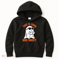 This Is Some Boo Sheet Cool Ghost Funny Halloween Costume Kids Hoodie thumb 0