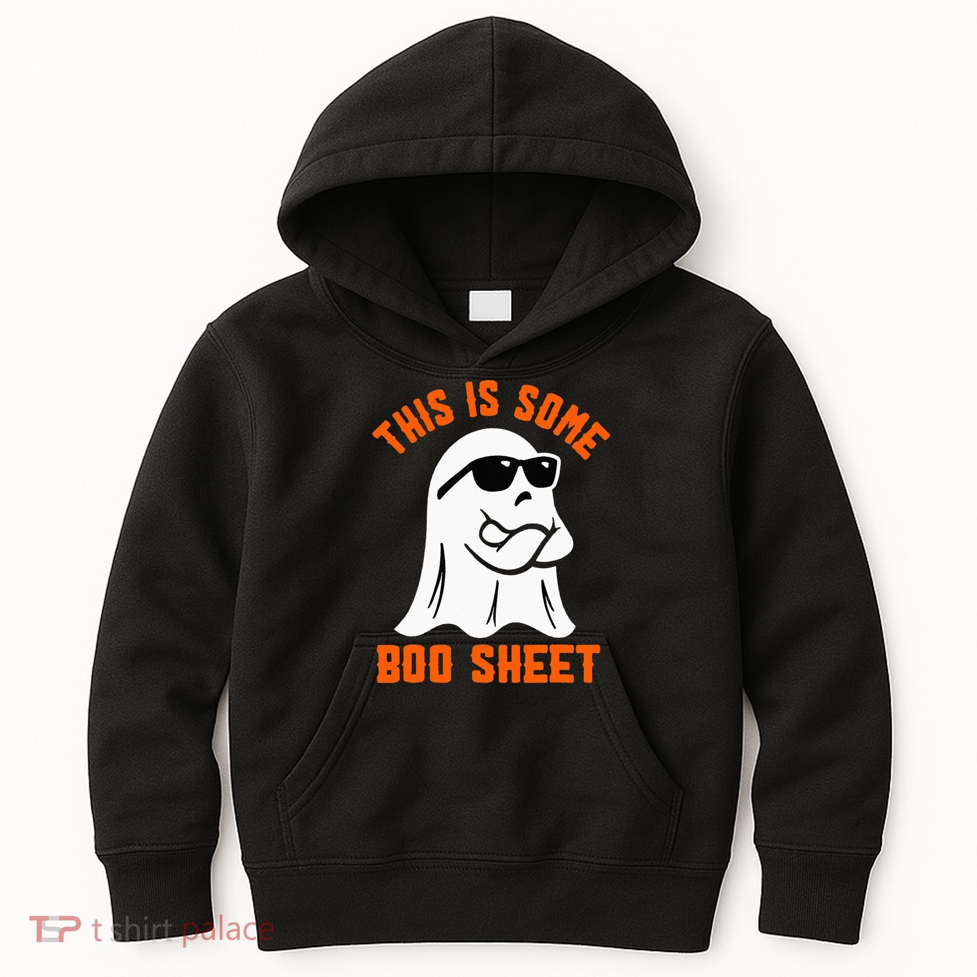 This Is Some Boo Sheet Cool Ghost Funny Halloween Costume Kids Hoodie