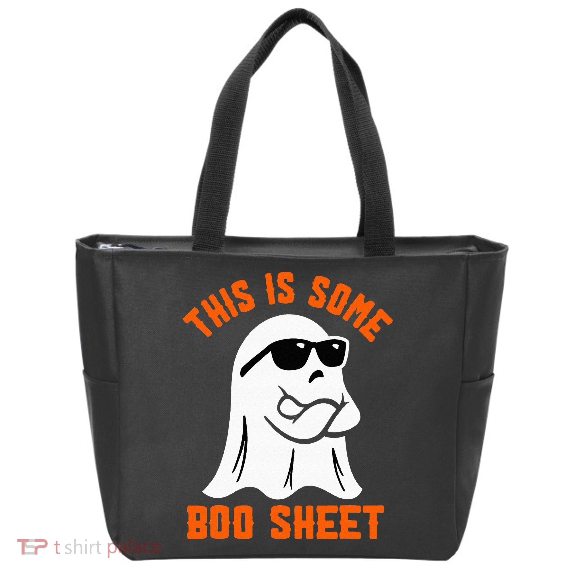 This Is Some Boo Sheet Cool Ghost Funny Halloween Costume Tote Bag