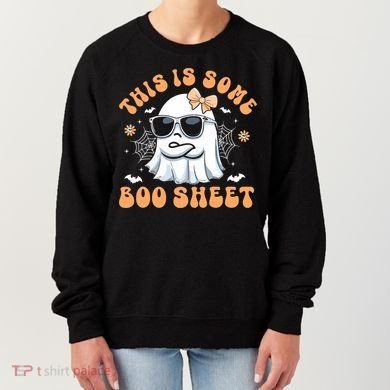 This Is Some Boo Sheet Cute Ghost Halloween Women's Sweatshirt