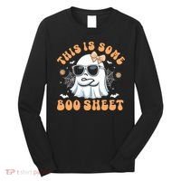 This Is Some Boo Sheet Cute Ghost Halloween Long Sleeve Shirt thumb 0
