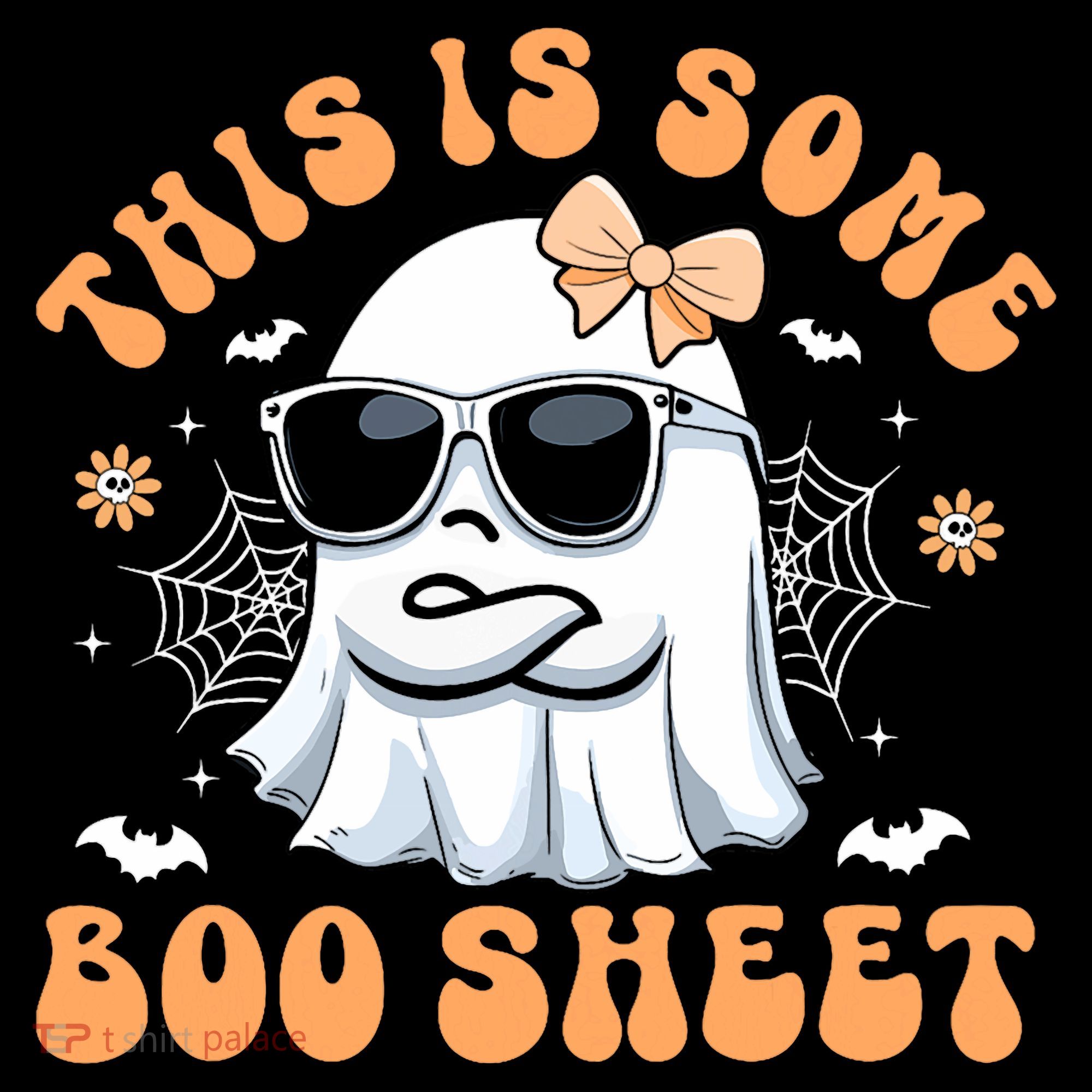 This Is Some Boo Sheet Cute Ghost Halloween Long Sleeve Shirt