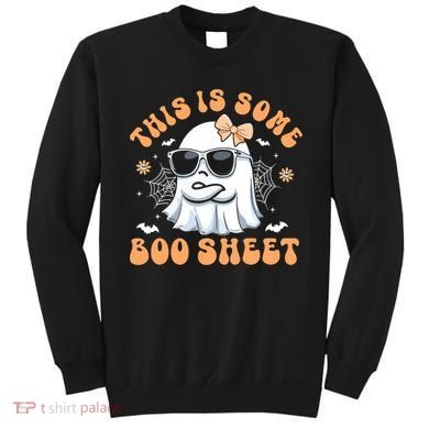 This Is Some Boo Sheet Cute Ghost Halloween Sweatshirt