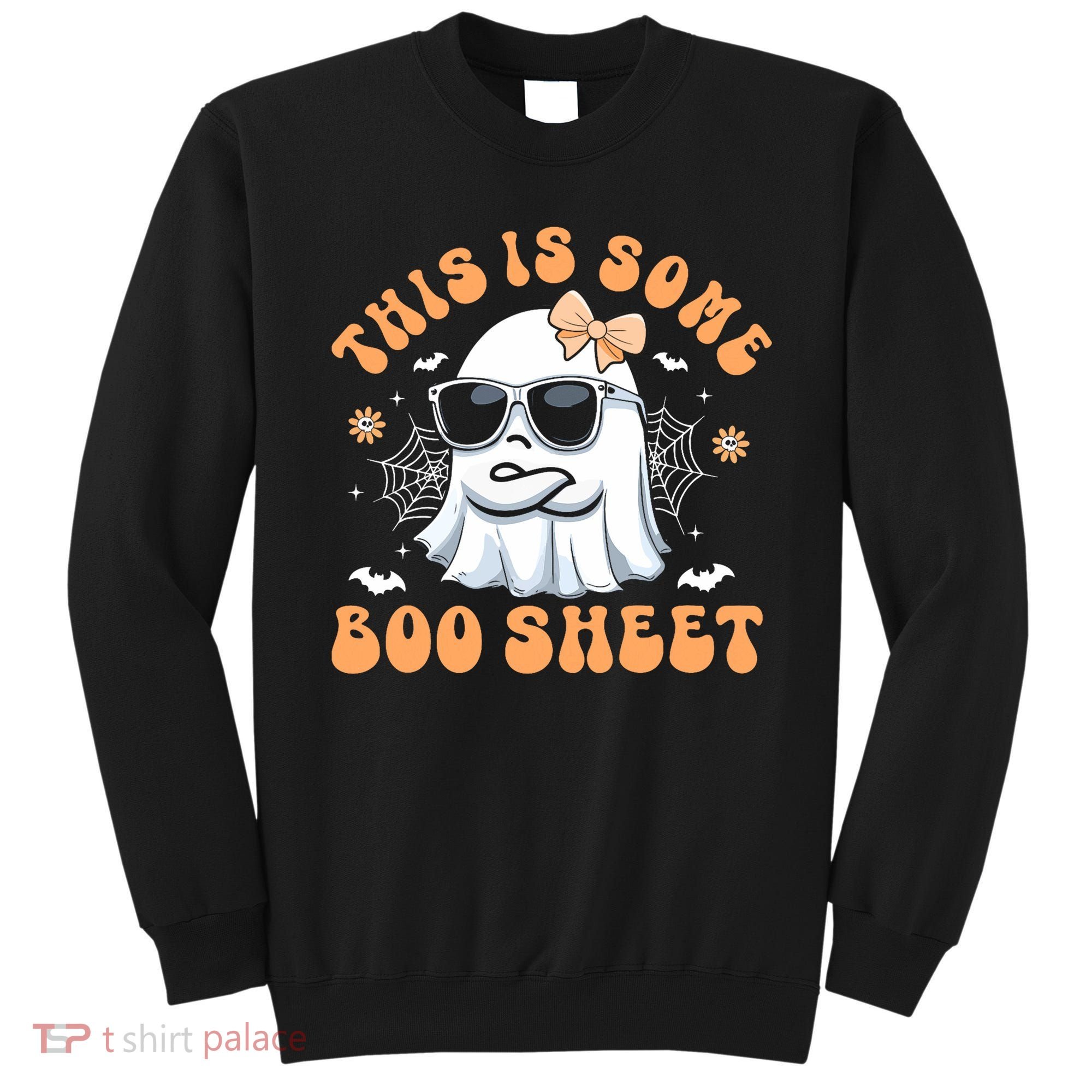 This Is Some Boo Sheet Cute Ghost Halloween Sweatshirt
