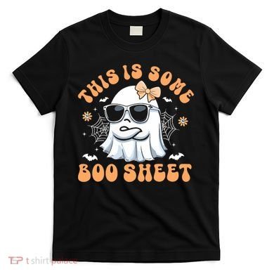 This Is Some Boo Sheet Cute Ghost Halloween T-Shirt