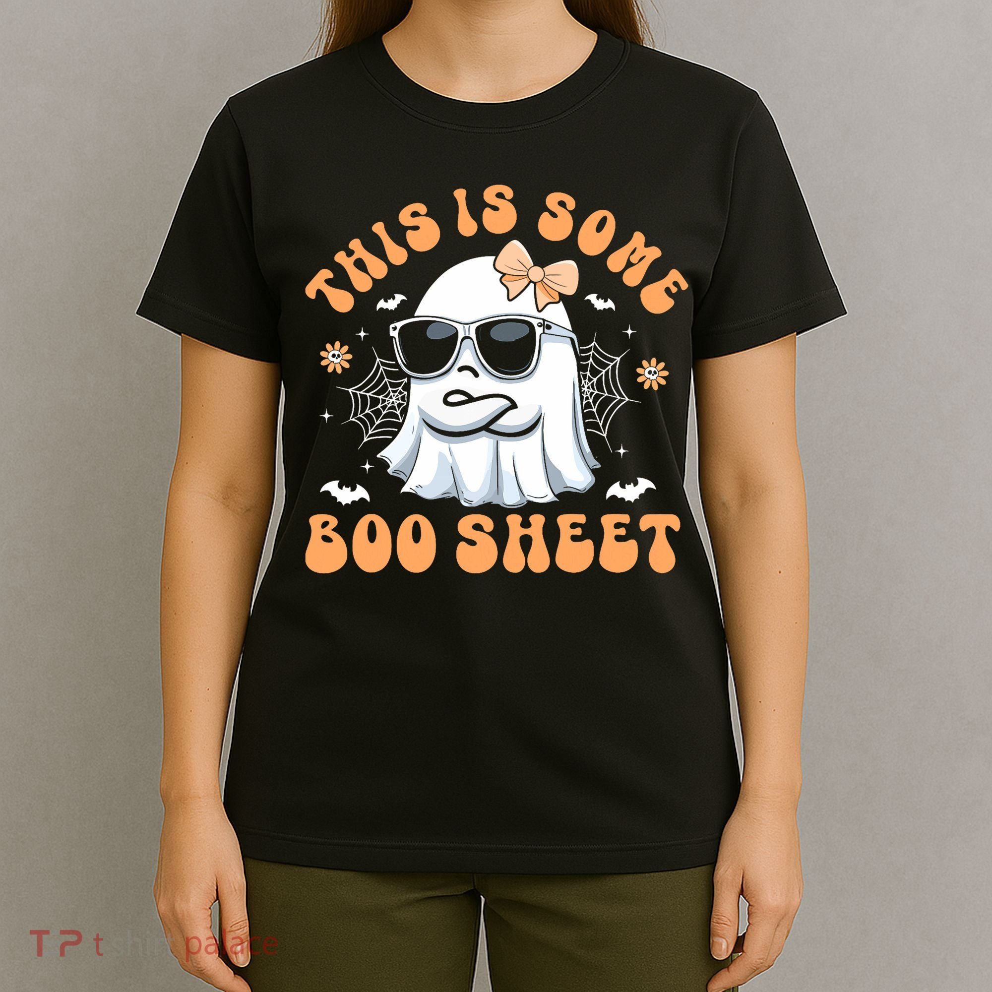 This Is Some Boo Sheet Cute Ghost Halloween T-Shirt