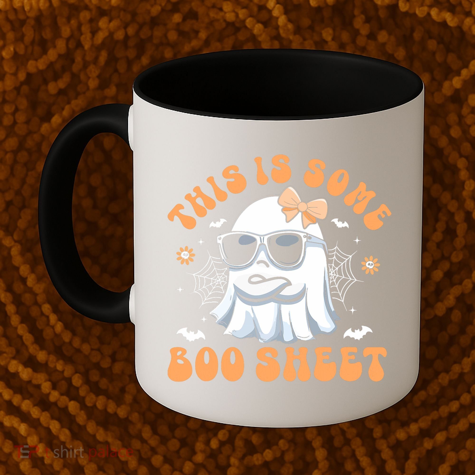 This Is Some Boo Sheet Cute Ghost Halloween Coffee Mug