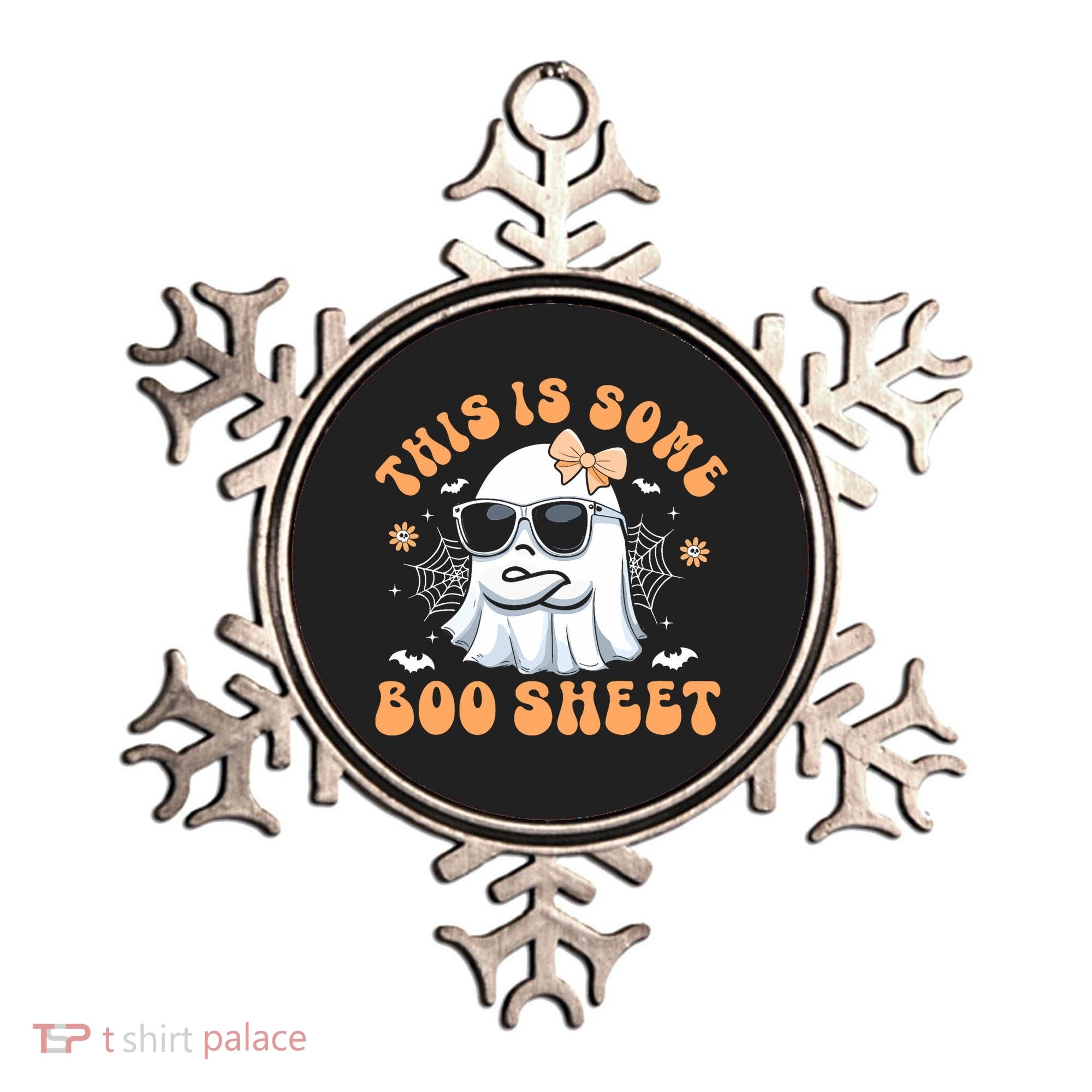 This Is Some Boo Sheet Cute Ghost Halloween Ornament