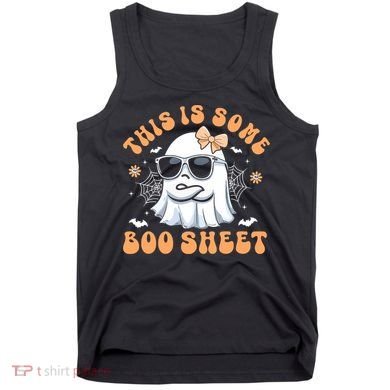 This Is Some Boo Sheet Cute Ghost Halloween Tank Top