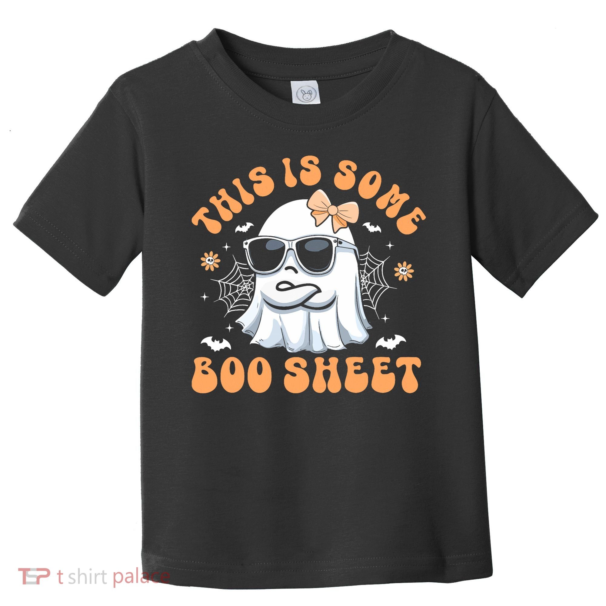 This Is Some Boo Sheet Cute Ghost Halloween Toddler T-Shirt