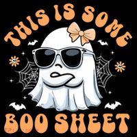 This Is Some Boo Sheet Cute Ghost Halloween Visor thumb 3
