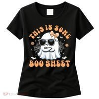 This Is Some Boo Sheet Cute Ghost Halloween Women's T-Shirt thumb 0