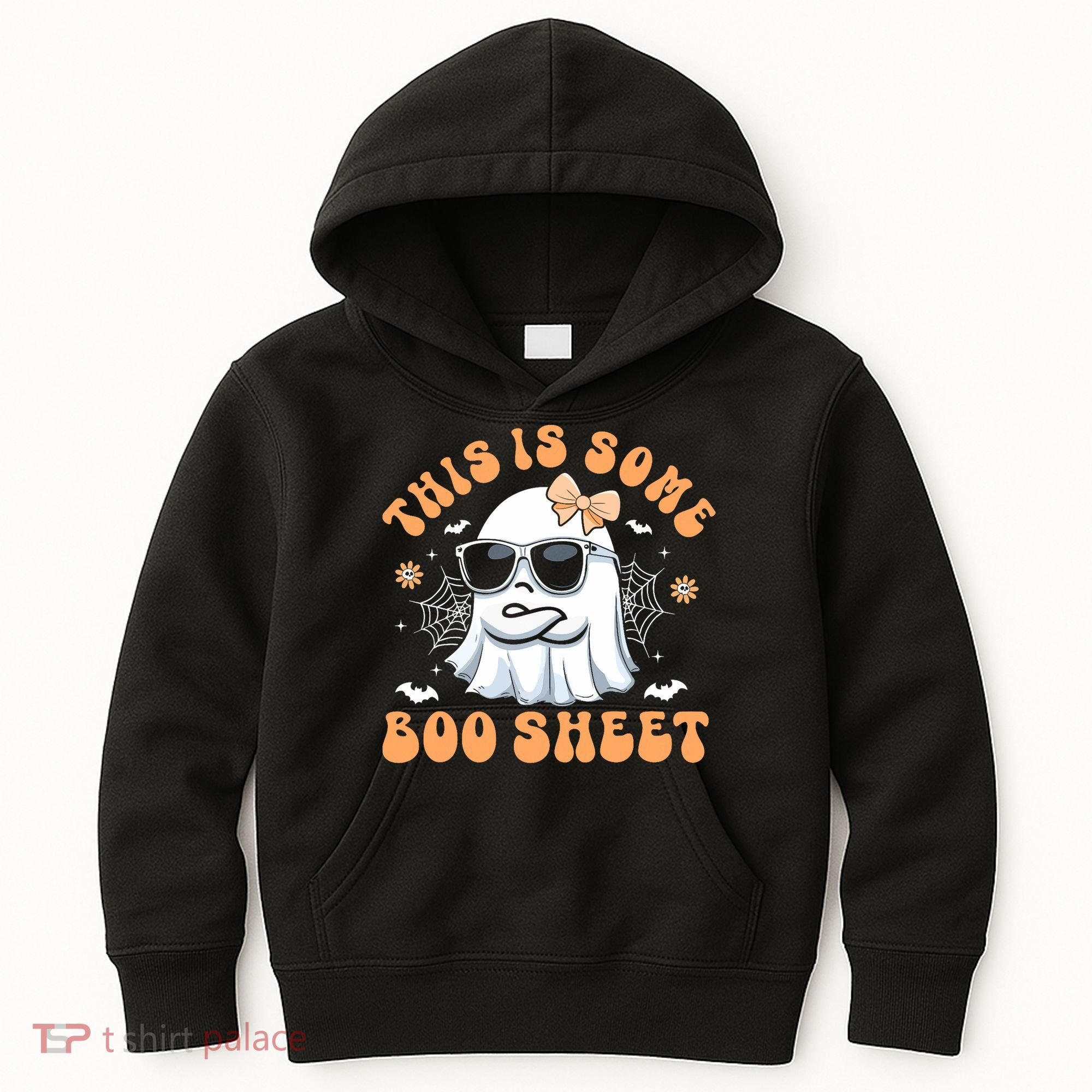 This Is Some Boo Sheet Cute Ghost Halloween Kids Hoodie