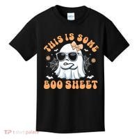 This Is Some Boo Sheet Cute Ghost Halloween Kids T-Shirt thumb 0