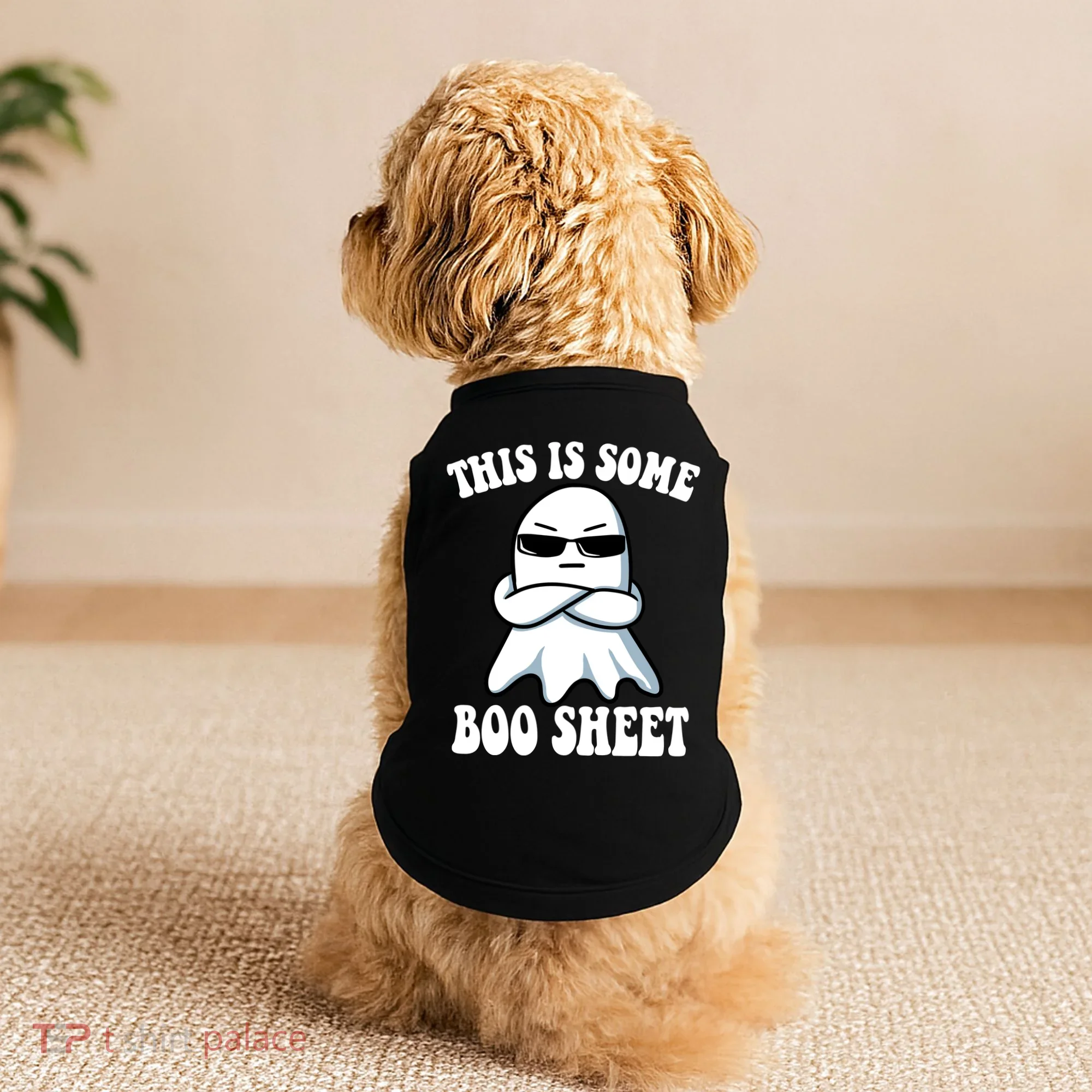This Is Some Boo Sheet Funny Ghost Doggie Tank