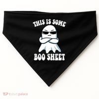 This Is Some Boo Sheet Funny Ghost USA-Made Doggie Bandana thumb 0