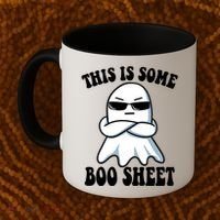 This Is Some Boo Sheet Funny Ghost Coffee Mug thumb 2