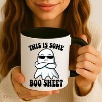 This Is Some Boo Sheet Funny Ghost Coffee Mug thumb 3