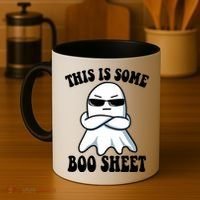 This Is Some Boo Sheet Funny Ghost Coffee Mug thumb 4