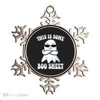 This Is Some Boo Sheet Funny Ghost Ornament thumb 0