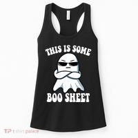 This Is Some Boo Sheet Funny Ghost Women's Tank Top thumb 0
