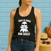 This Is Some Boo Sheet Funny Ghost Women's Tank Top thumb 2