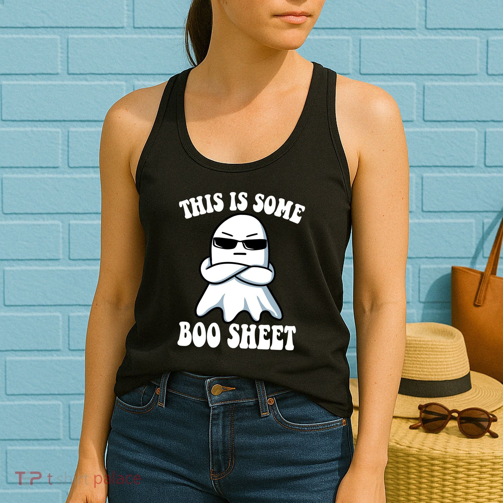 This Is Some Boo Sheet Funny Ghost Women's Tank Top
